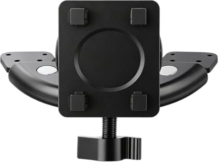 Supporto Cellulare Auto Supporto Triangolare Ruotabile a 360° | Porta Telefono Auto Per Cellulari e Schermi da 17,4 a 28,7 cm Compatibile con ATV SUV Camper Berlina Pick-up Furgone e GPS