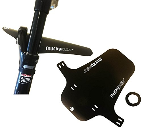 MUCKY NUTZ Fat Face Fender MTB Spritzschutz Schutzblech für Fatbikes + F26 Sticker