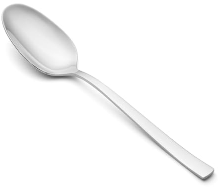 Arcos Serie Capri - Scatola 12 Pezzi Cucchiaio Tavola - Monoblocco Unipezzo Acciaio Inossidabile 18/10 e 185 mm Colore Argento (12 PCS)