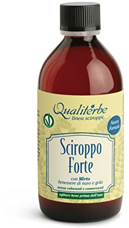 Qualiterbe Sciroppo Forte 200 ml (Tosse e sintomi influenzali) Vegan ok