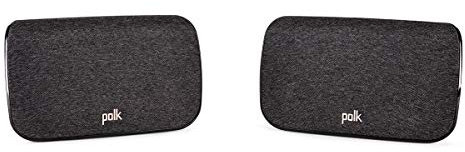 Polk Audio SR2 Wireless Surround Sound Speakers for Select React and Magnifi Sound Bars - Immersive Easy Set Up, Multiple Placement Options, 2 Count (Pack of 1)