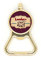 UK London Union Jack Stamp Beer Bottle Cap Opener Stainless Steel Key Chain