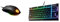 SteelSeries Apex 3 TKL - RGB Gaming Keyboard - Tenkeyless Compact Esports Form Factor & Dust Resistant & 62513 Rival 3 - Gaming Mouse - 8,500 CPI TrueMove Core Optical Sensor- Black