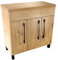 paplinskimoebel - Waschbeckenunterschrank mit Aufsatz 80 cm Breit Vittoria, Badezimmerschrank mit Arbeitsplatte, Unterschrank für Aufsatzwaschbecken, Waschtischunterschrank Holz - Eiche Lancelot