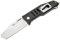 MAX KNIVES - MK115B - Lame tanto en acier 12C27 - Couteau de survie pour camping, chasse, pêche et randonnée - Couteau pliant manche aliminium anodisé