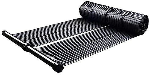 UIHECTA Solar Poolheizung, Solar Heizpaneele, Wetterfest Epdm Schwimmbadheizung, Mit Komplettem ZubehöR, FüR Eingelassene Und Oberirdische Pools,Schwarz,W1.33M*L3M