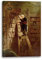 Leinwandbild (30x40cm) Carl Spitzweg: Der Bücherwurm, Leinwand auf Keilrahmen gespannt und fertig zum Aufhängen, hochwertiger Kunstdruck aus deutscher Produktion
