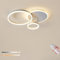 LXJCSM LED Deckenleuchte, 36W Dimmbar Deckenlampe, Modern Lampe Wohnzimmer 65cm 3-Ring Led Lampen Deckenlampen, Weiß Aluminium Led Deckenlampe für Schlafzimmer Wohnzimmer Büro Arbeitszimmer