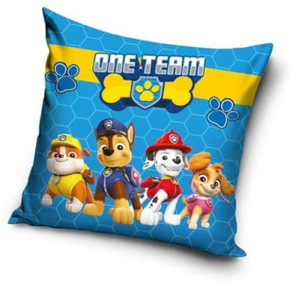 Carbotex kompatibel mit Paw Patrol Kissenhülle Kissenbezug 40x40 cm #3 (PAW236014)