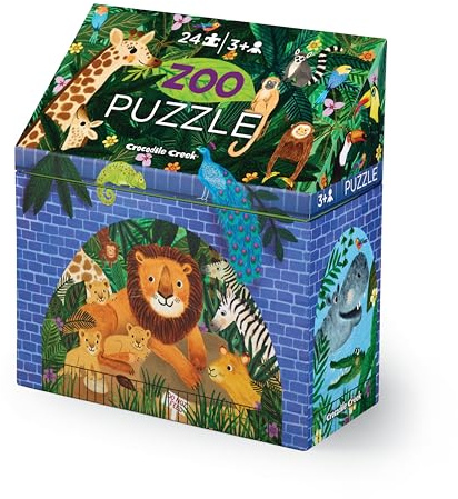(New Feb) Croc Creek 24pc Puzzle Zoo (unit 4)