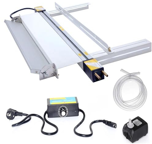 Quixnova Machine à cintrer à Chaud en Acrylique 60/125 cm avec Support, boîte à lumière Acrylique Portable, cintreuse en Plastique PVC – Épaisseur de Chauffage 1 mm-6 mm,60cm