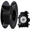 Kohlefaser PET Filament 1.75mm, TINMORRY PET-CF 3D Druck Filament mit außergewöhnlicher thermischer Beständigkeit und mechanischen Eigenschaften, 500 G 1 Spule, Matt Schwarz