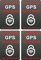 Premium GPS Tracker Fahrrad Aufkleber [4 STK.] - Bombenfeste Klebekraft, wetterbeständig, klimaneutral, 6x4 cm, Carbon Optik, maximaler Diebstahlschutz, fake GPS Sticker - Inkl. Anleitung