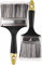 2 Pack 3 4 Paint Brushes, Gives A Great Finish with all Paints, Great for Walls and Ceilings, Ideal for Cutting in and Painting Large Areas Fence Brush Paint Decking Brush Set