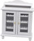 JOINPAYA Puppenhausdekoration Mini-hausmöbel- Modell Weinschrank Selber Machen Schrankmodell Selber Bauen Winziger Schrank Lebensmitteldekor Miniatur-puppenmöbel Mini-Puppen Weiß Holz
