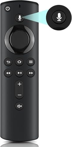 ARCELI Ersatz-Sprachfernbedienung für AMZ Smart TV-S-tick (2 und 3 Gen, 4K, 4K Max, Lite, HD), Smart TV Cube(2nd und 3rd Gen), mit Bluetooth und 4 Abkürzungsschlüssel