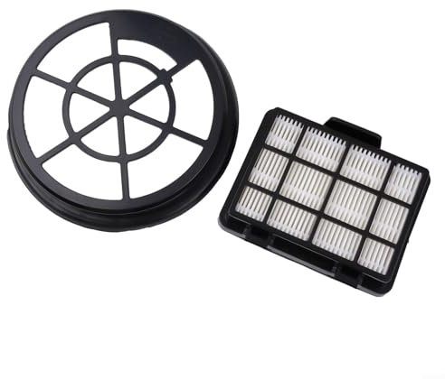 Motorschutzfilter Abluftfilter Set Ersatzteil für Russell Hobbs RHCV1611 Compact Zylinderstaubsauger, für RHFILTCV1611 Staubsaugerfilter Ersatzteil