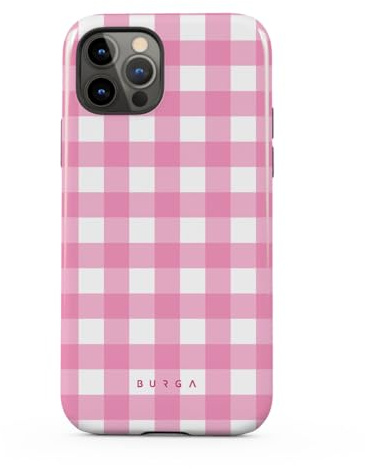 BURGA Handyhülle für iPhone 12 Pro Max – Unisex Hybrid-Schutzhülle mit stoßdämpfendem TPU & kratzfester Außenschale, erhöhter Displayrand, MagSafe-kompatibel, kabelloses Laden, stylisches Design