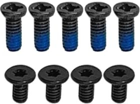 Gintai 9pcs Screws for Asus Zenbook Duo 14 UX482 UX482EA UX482EG UX482EGR UX482EAR UX4100 UX4100EA UX4100EAR UX4100EG UX4100EGR Laptop Case Base Bracket