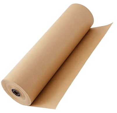 Veemoon Kraft Paper Roll Decorative Wrapping Paper for Wraps Bouquet Flowers Packaging DIY Crafts Retro Newspaper Design Tear-resistant