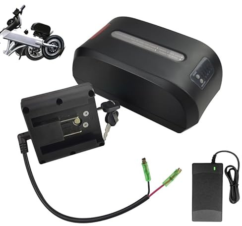 HJGHY 36v 12ah, 24V 12Ah 15Ah Akku für Elektrorollstühle, 36V 8Ah 10Ah 12Ah 15Ah Lithium-Akku für Sattelstützen, E-Bike-Akkus, Ladegerät