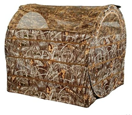 A1DECOY Bale Blind Pigeon Shooting Hide Woodland Camo Pop Up Decoying Decoy Tent