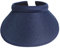 ACVIP Women's Cotton Linen Visor Sun Hat Headband (Navy Blue)