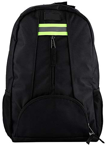 Broco Oxford-Tuch-Gewebe Werkzeuge Rucksack Wear-Resistant Tasche for Elektriker Klempner Schlosser (Schwarz)