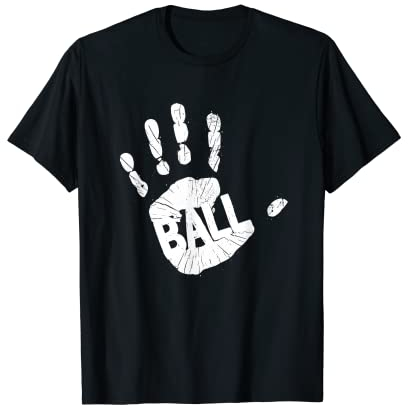 Handball Deutschland I Abdruck Hand & Ball I Handballer T-Shirt