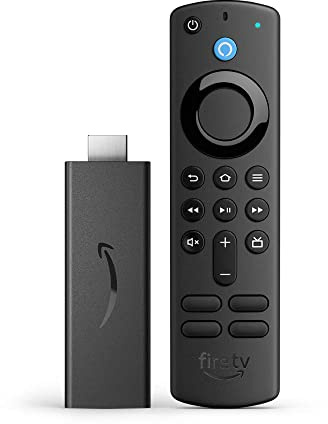 Amazon Fire TV Stick, sharp picture quality, fast streaming, free & live TV, Alexa Voice Remote with TV controls