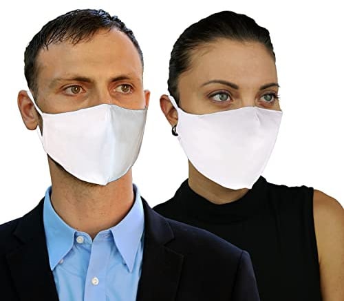 FLOWZOOM Stoff-Masken | Mund und Nasenschutz | Mundschutz waschbar mit verstellbaren Gummibänder