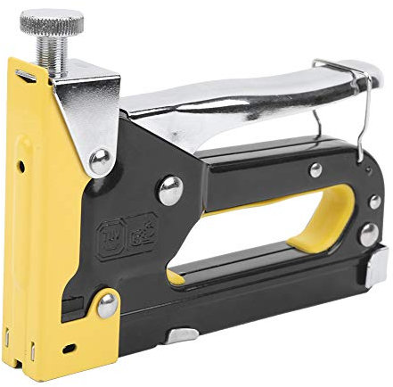 Staple Gun, 3 in 1 Manual Nail Gun, 600 Nails Capacity Heavy Duty Staple Gun for Upholstery, Carpentry, Decoration