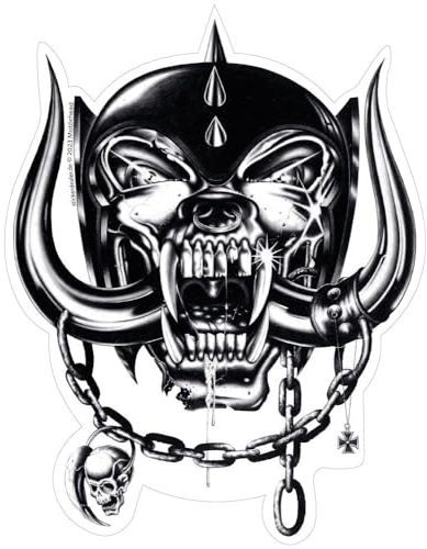 chemstickattack Motörhead Aufkleber Warpig Sticker Snaggletooth ca. 12x9,5 cm