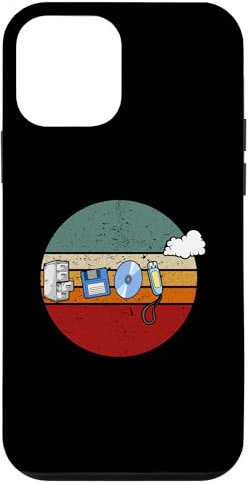 Coque pour iPhone 12 mini Stockage de données évolution mémoire rétro vintage ordinateur