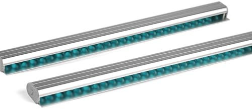 Lot de 2 porte-tickets pour restaurant, réfrigérateur, sans perçage, pour les murs, la maison, la cuisine, le bureau, les cafés, les pubs, les bars (Sliiver, 50 cm, 2 pièces)