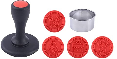 BHFYOB 1 Set Silikon-Ausstechformen, Keksstempel, Keksstempel, Küchengebäck