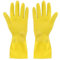 YTAFONPO Household Rubber Gloves 2 Pairs Reusable Household Gloves Waterproof Rubber Dishwashing Gloves Extra Thickness Long Sleeves For Kitchen Cleaning Working(Small)