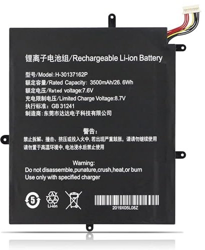 ANTIEE 2666144 Laptop Batería Compatible with Teclast F5 F5R MaxBook Y11 H1M6 2-in-1 N4100 11.6-Inch 360 Degree Convertible Series GFL 2666144 H-30137162 H-30137162P 7.6V 3500mAh Notebook