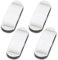 lot de 4 blanc Organiseur de câbles pour appareils électroménagers, Enrouleur de câbles et enrouleur de cordon, serre-câbles autocollants, raccourcisseur de cordon, pour appareils de cuisine