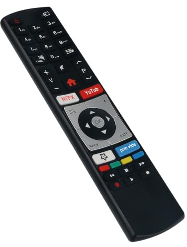 30101761/RC4318P Fernbedienung Passend für Techwood Schneider Telefunken TV | H32T60F TE32269B40Q2DW TE32269B40Q2D C40U446 C40U446A D32H289N4CWI 32DTH531 D32F289M4CWII D32H287M4CWI D32H289N4CWD