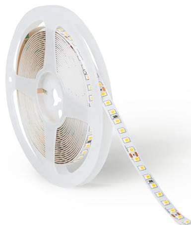 LEDKIA LED-Streifen 24V SMD 140LED/m 5m 12 W/m 1400lm/m Breite 8mm Schnitt