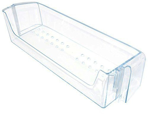 SPARES2GO Lower Bottle Rack Door Tray Shelf for Beko Fridge Freezer (430 x 140 x 95mm)