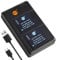 DSTE DMW-BCF10E Lot de 2 chargeurs de Batterie compatibles avec Panasonic Lumix DMC-FC25 DMC-FH1 DMC-FT1 DMC-FT3 DMC-FT4 DMC-FX40 DMC-FX48 DMC-FX68 DMC-FX500 DMC-FX550 comme DMW-BCF10PP