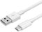 25 CM White USB C Cable Type C Fast Charger Charging Data Compatible For Huawei P Smart Z, Samsung Galaxy A20e, A50, A70, Google Pixel 2 3 3a,OnePlus 7 Pro,Xperia L3,Moto G7 Power (25 CM, White)