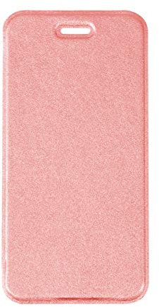 LAMPA Clear Back, Transparent Case with Protective Flap - Apple iPhone 6 / 6s - Rose Gold