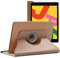 ebestStar - Funda para iPad 10.2 (2019, 2020, 2021) Apple, Carcasa Capa Giratoria, 360 Protectora, Cuero PU Soporte, Dorado