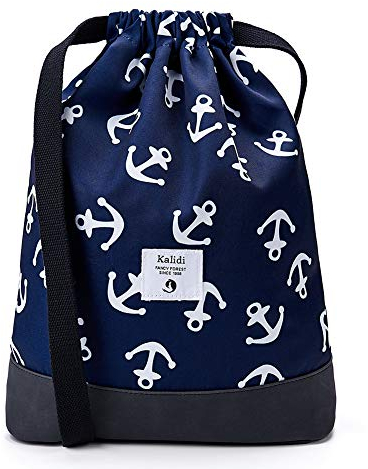 KALIDI Beutel Rucksack Kordelzug Turnbeutel Daypack Gymsack Gym Bag Beutel Sportbeutel Rucksack für Damen & Herren mit Innentasche 11 Liter für Sport, Reisen und City