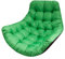 Hängesessel Kissen, Auflage für Polyrattan/Rattan Hängeschaukel, Polster, Hängekorb, Schaukel Korb, Schaukelkissen Rückenkissen in der Farbe Grün
