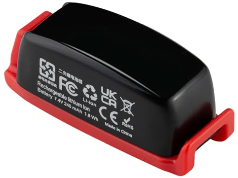[Small,Lightweight] Battery for SRAM AXS Red eTap GX Eagle Force Rival XX1 X01 Derailleur, for SRAM Reverb Seatpost, Colorful, 240mah (Black-s)