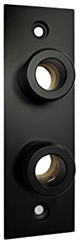 Nes Home Black Easy Fixing Plate Bracket Mini Douche Shattaf Thermostatic Shower Valve